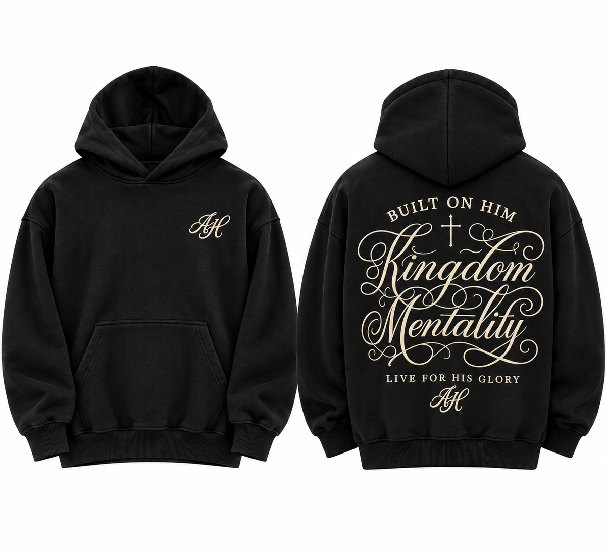 KINGDOM MENTALITY EMBROIDERY HOODIE