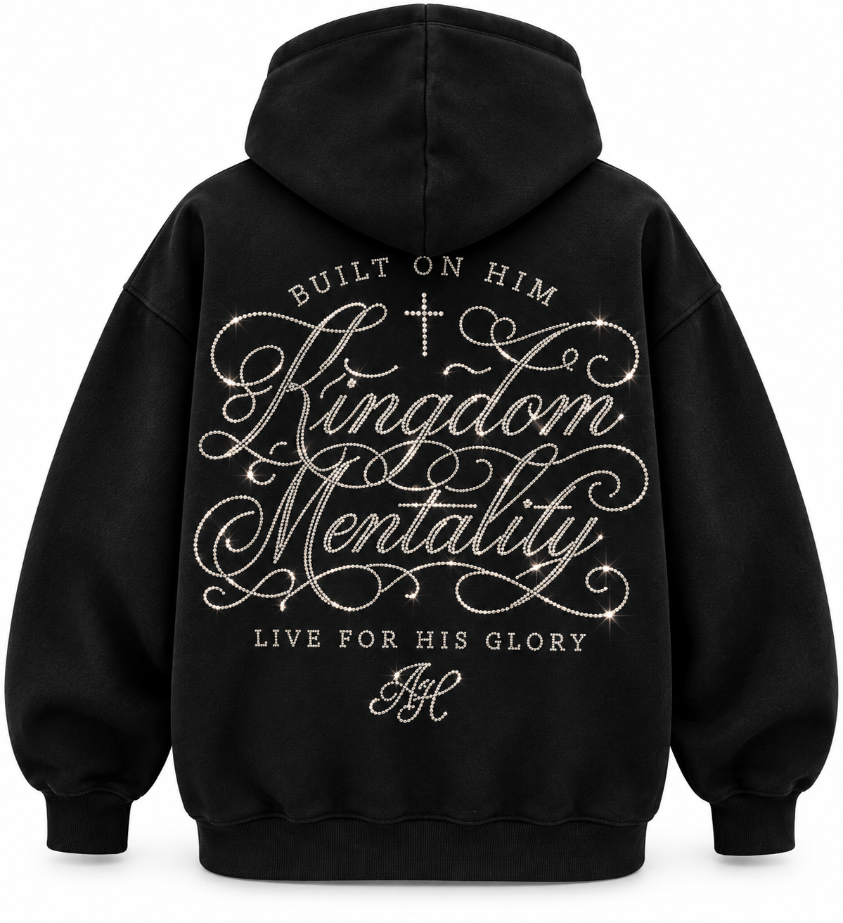 KINGDOM MENTALITY RHINESTONE HOODIE